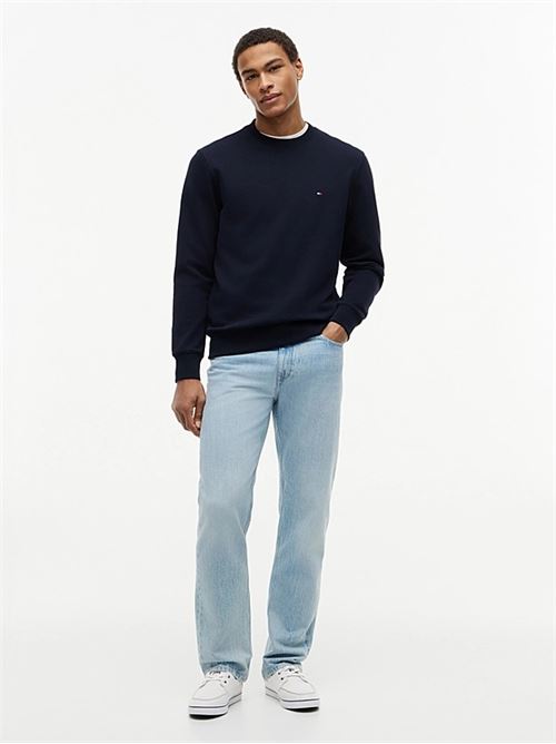 essential terry crewneck TOMMY HILFIGER | MW0MW37237DW5